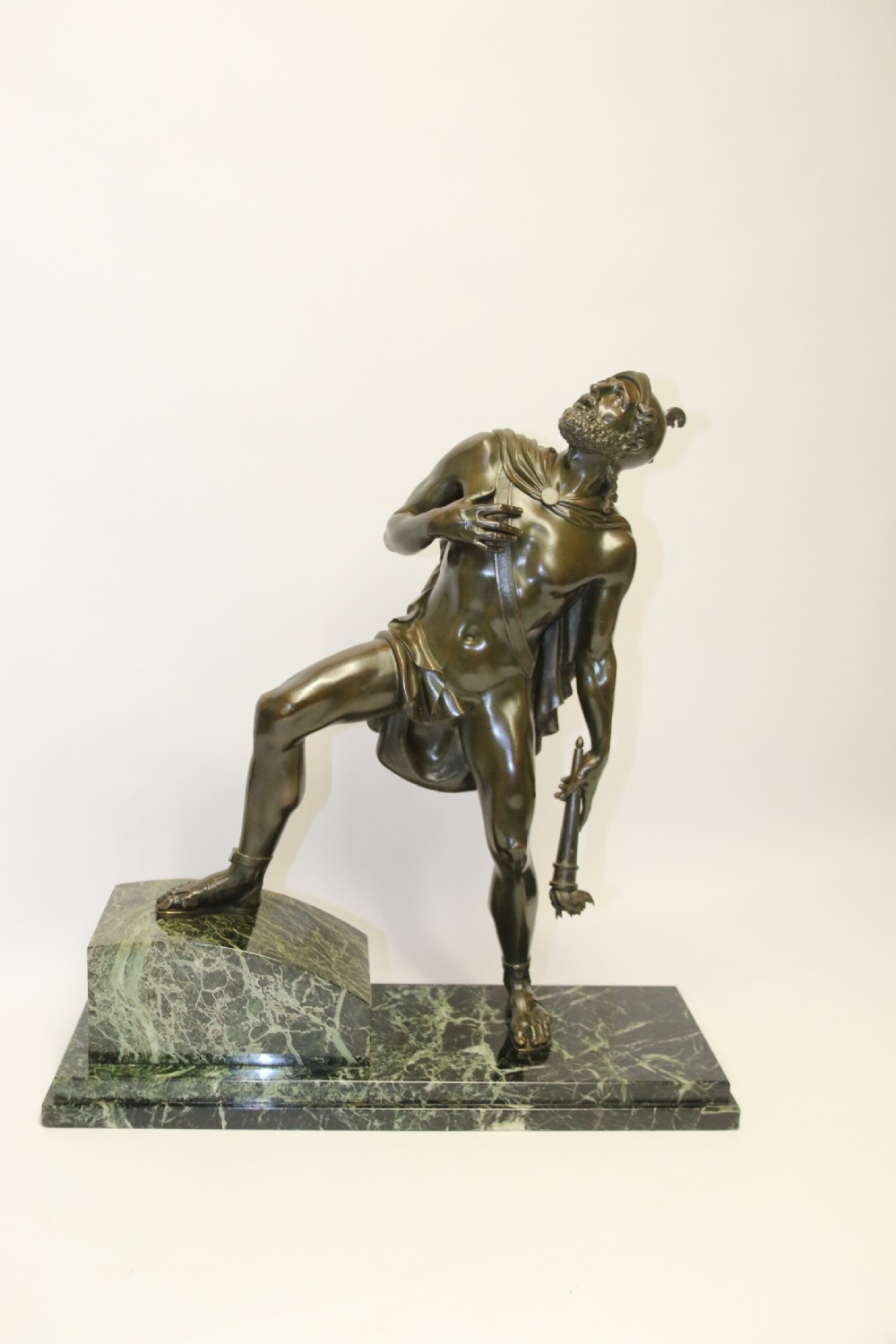 A large Italian Grand Tour Bronze Sculpture of the Greek God Prometheus. View XX