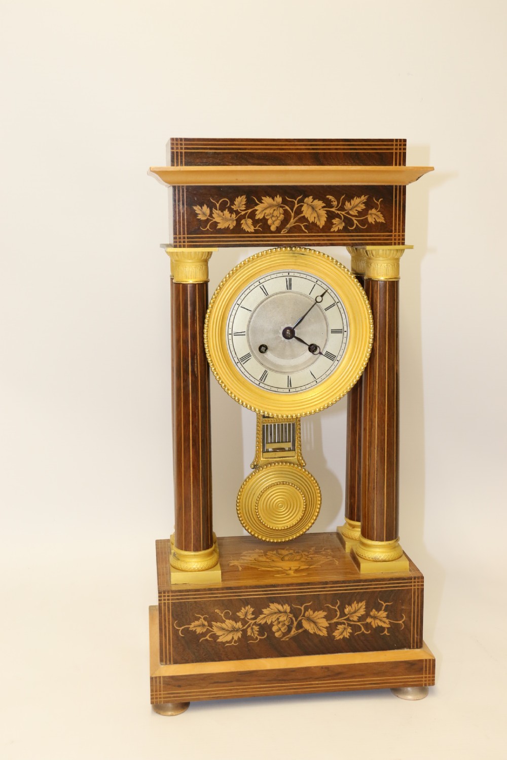 A Superb 19th Century  French Portico Clock   View II