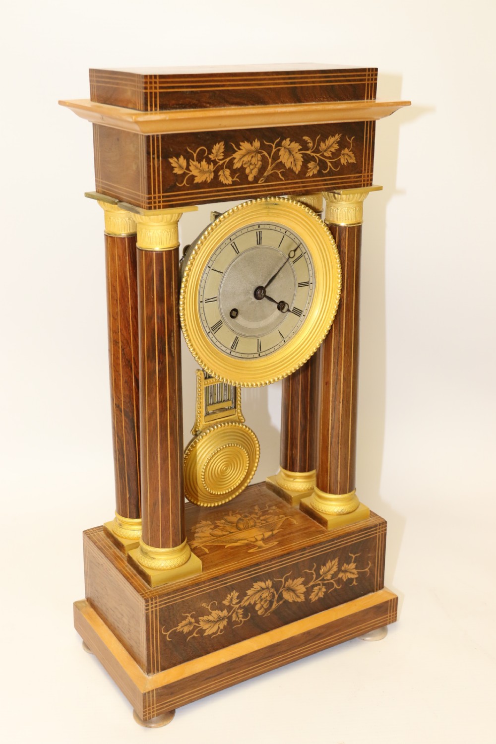 A Superb 19th Century  French Portico Clock   View III