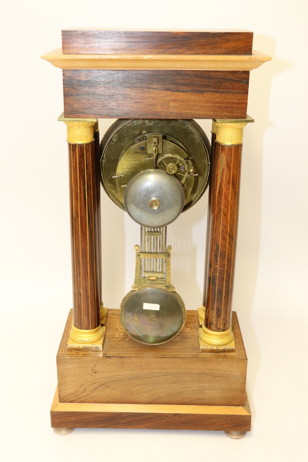 A Superb 19th Century  French Portico Clock   View V