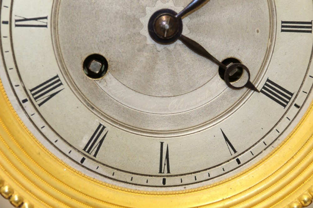 A Superb 19th Century  French Portico Clock   View VI