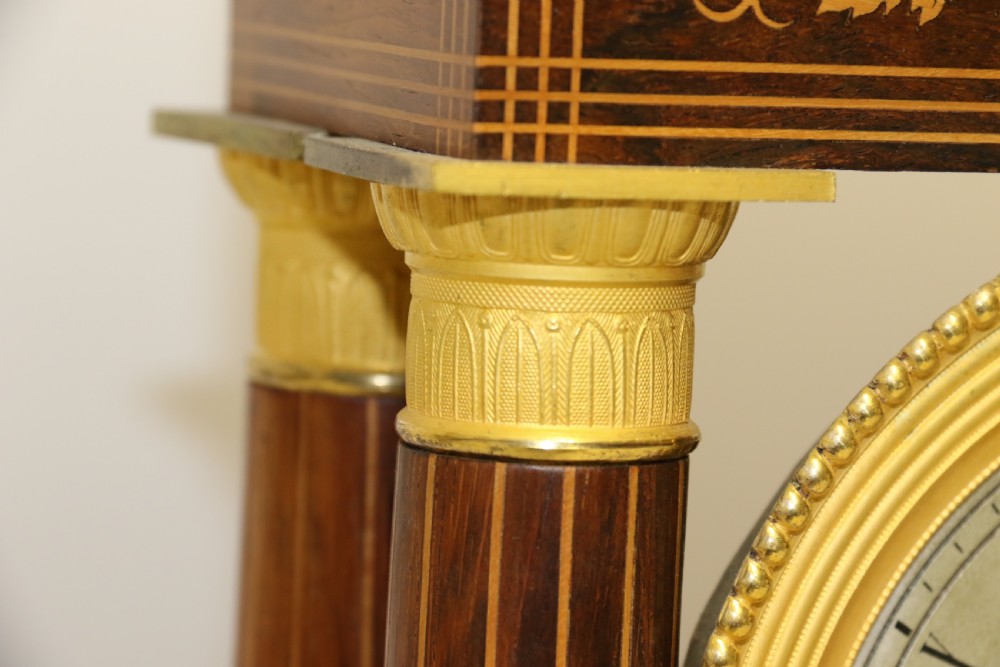 A Superb 19th Century  French Portico Clock   View VIII