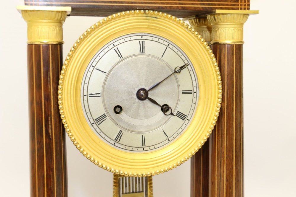 A Superb 19th Century  French Portico Clock   View IX