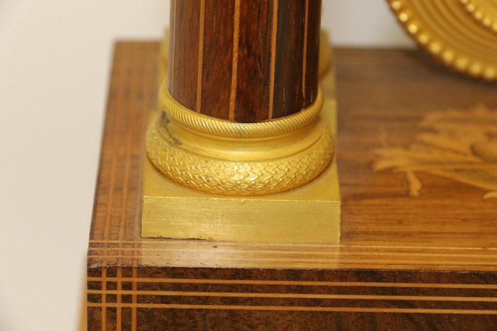 A Superb 19th Century  French Portico Clock   View X