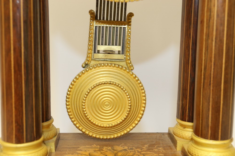 A Superb 19th Century  French Portico Clock   View XI
