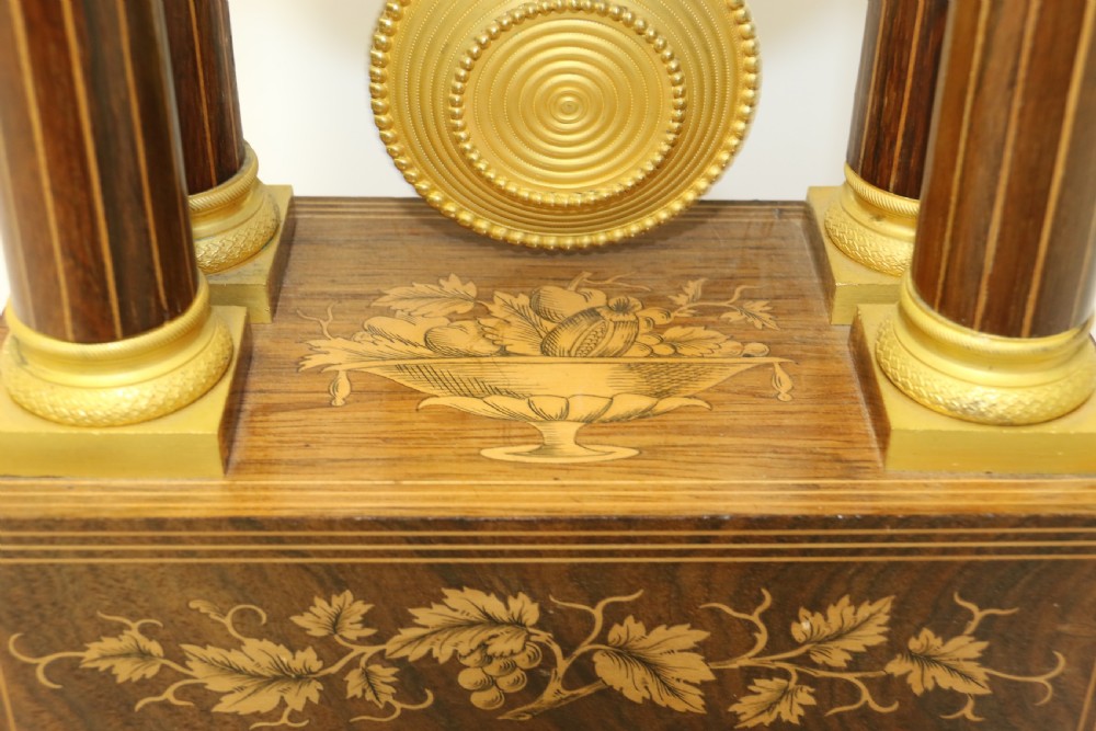 A Superb 19th Century  French Portico Clock   View XII