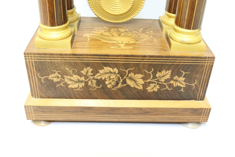 A Superb 19th Century  French Portico Clock   View XIII