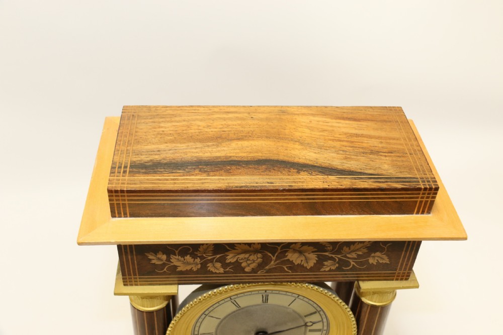 A Superb 19th Century  French Portico Clock   View XV