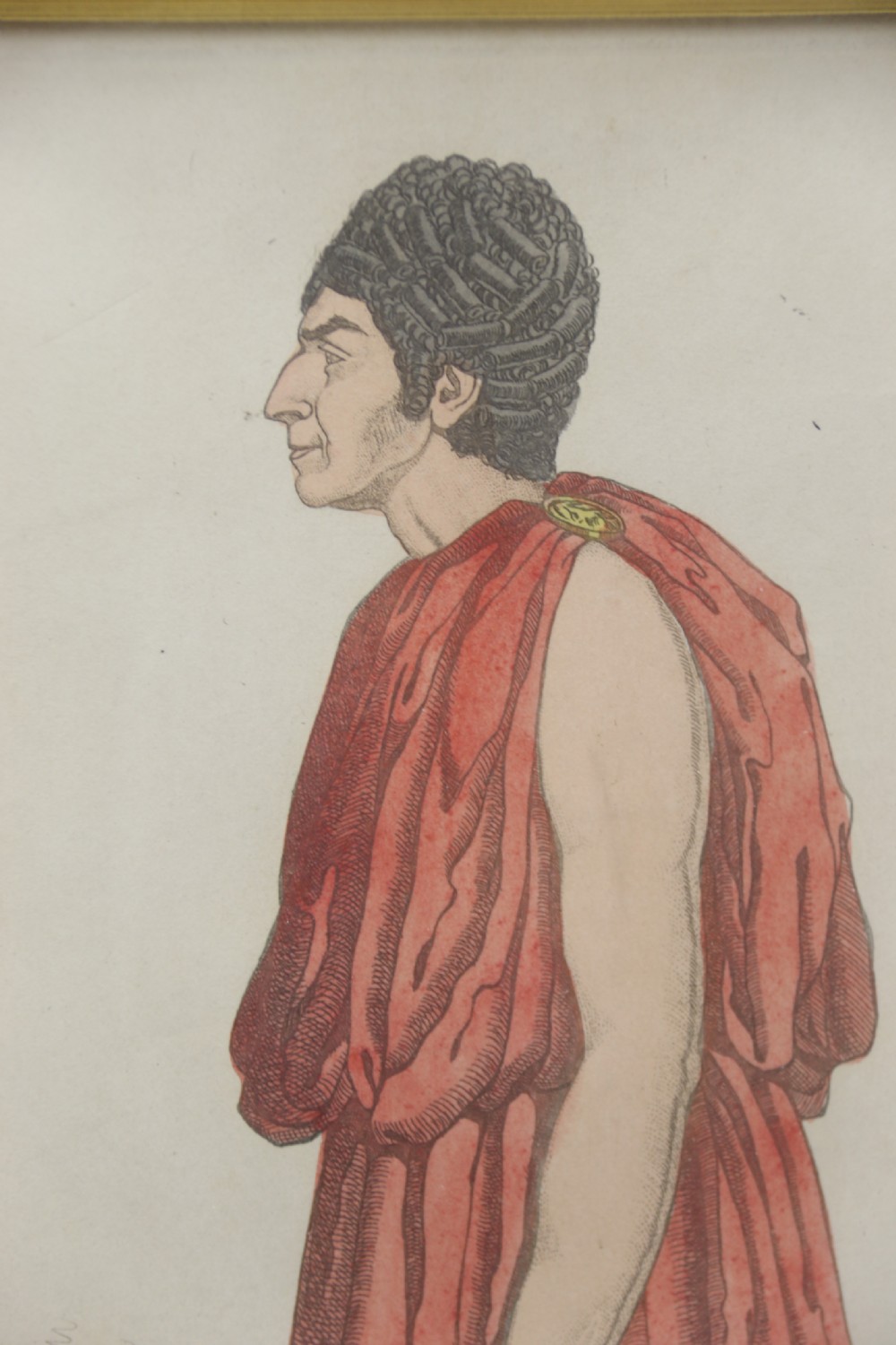 An interesting Pair of English Hand Coloured Regency Theatrical Prints View IV