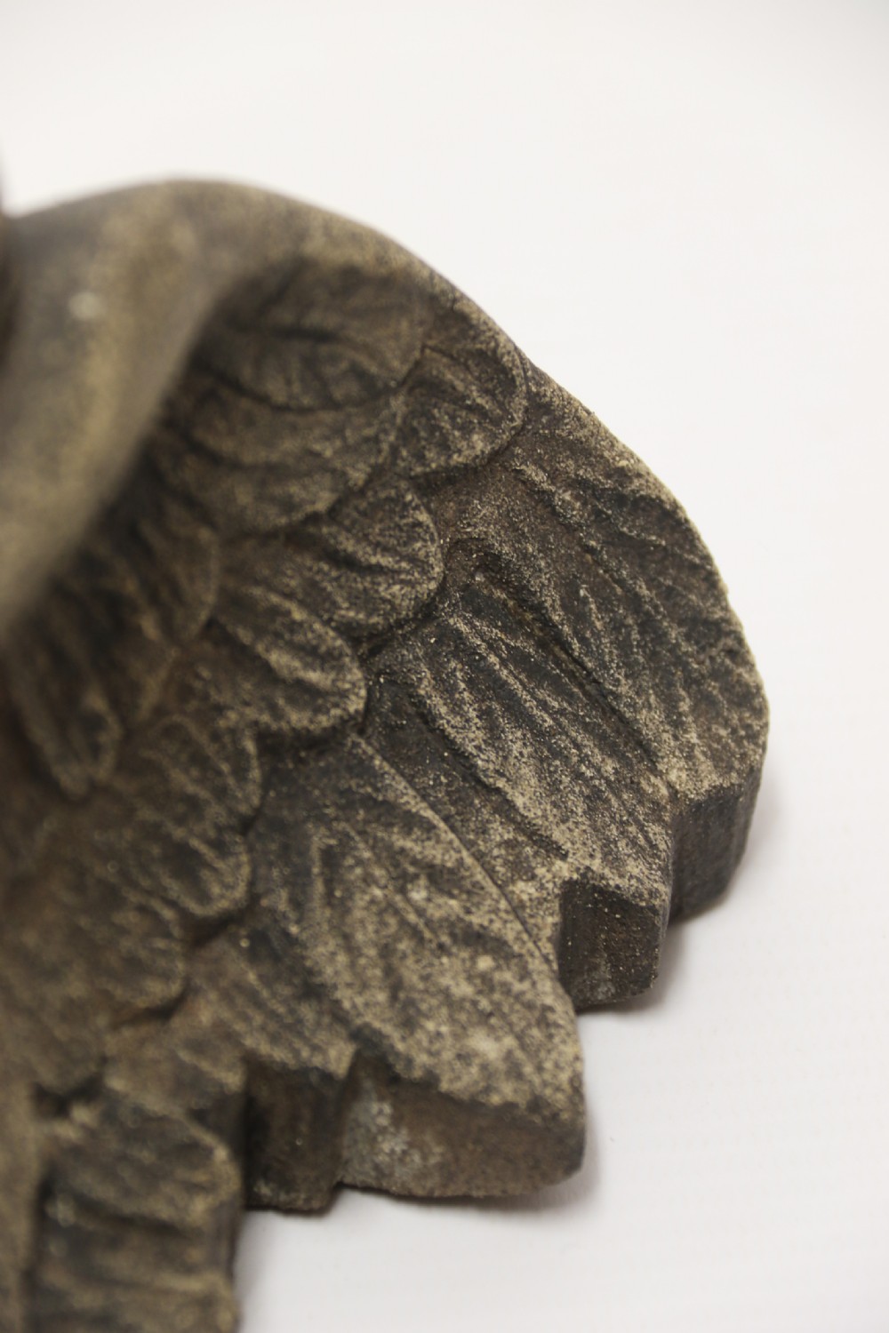 A hand carved Portland Stone Wall Cherub, signed M. R Bland,1874 View VII