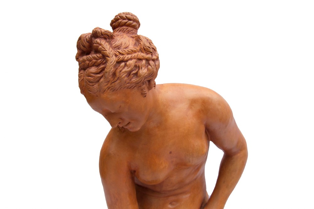 A Large French Grand Tour Terracotta Figure of Venus, Circa 1880 View VIII