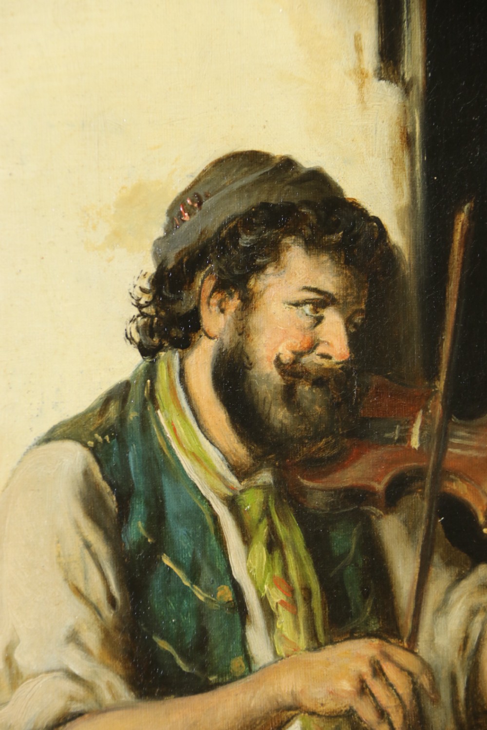 A Fine mid 19th century Italian Oil on Canvas, signed F Morelli View IV