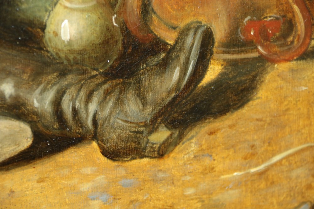 A Fine mid 19th century Italian Oil on Canvas, signed F Morelli View VII