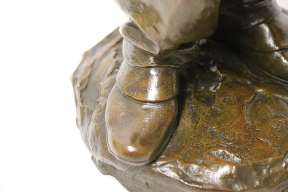 A fine French Bronze Study of a Napoleonic Soldier by Antoine Bofill. View XII
