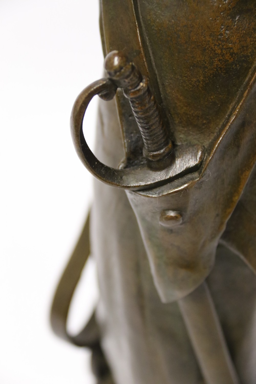 A fine French Bronze Study of a Napoleonic Soldier by Antoine Bofill. View XIV