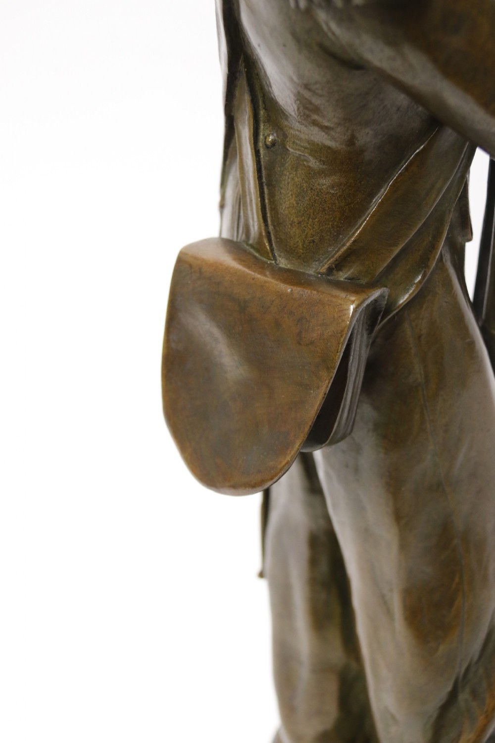 A fine French Bronze Study of a Napoleonic Soldier by Antoine Bofill. View XVI