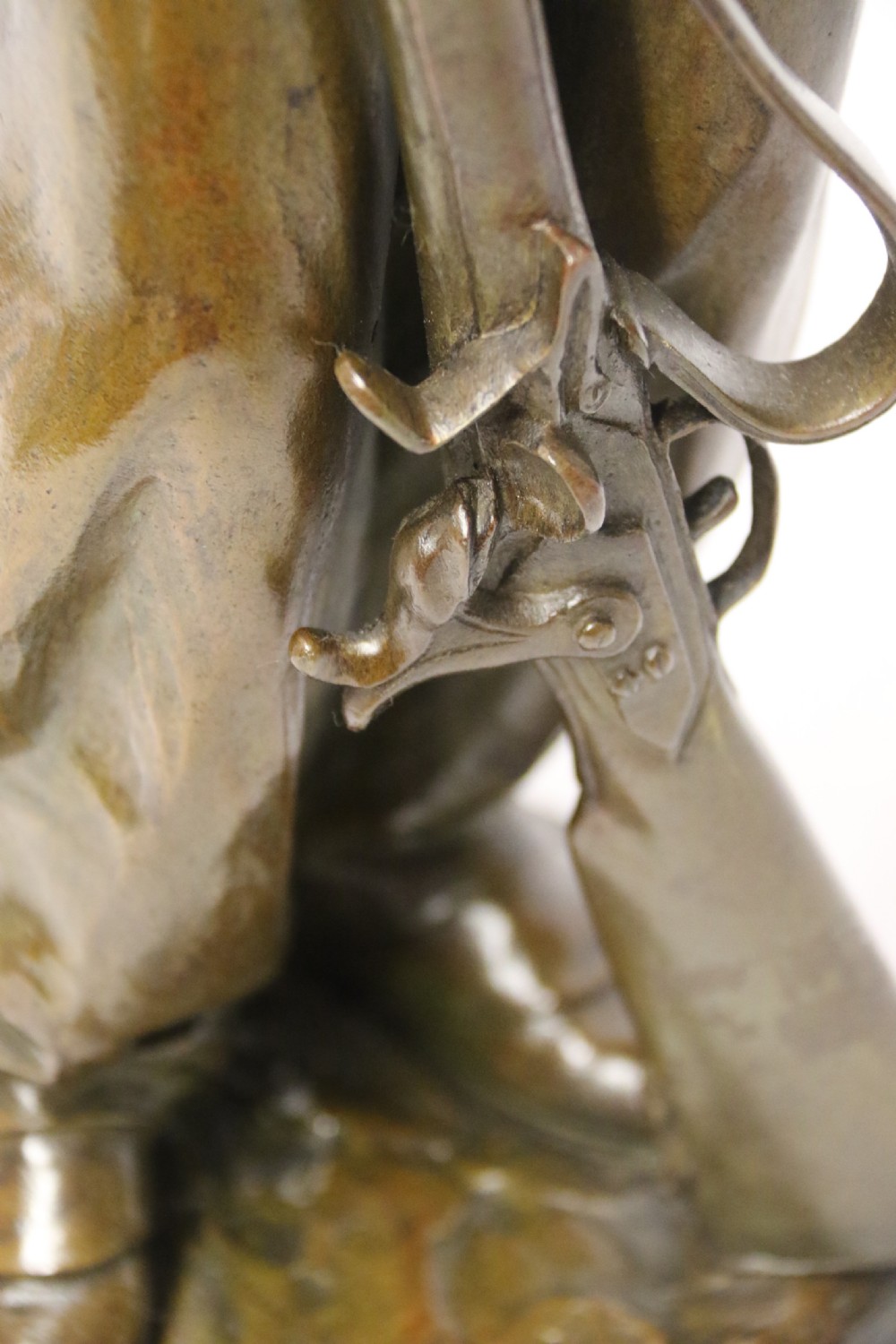 A fine French Bronze Study of a Napoleonic Soldier by Antoine Bofill. View XVIII