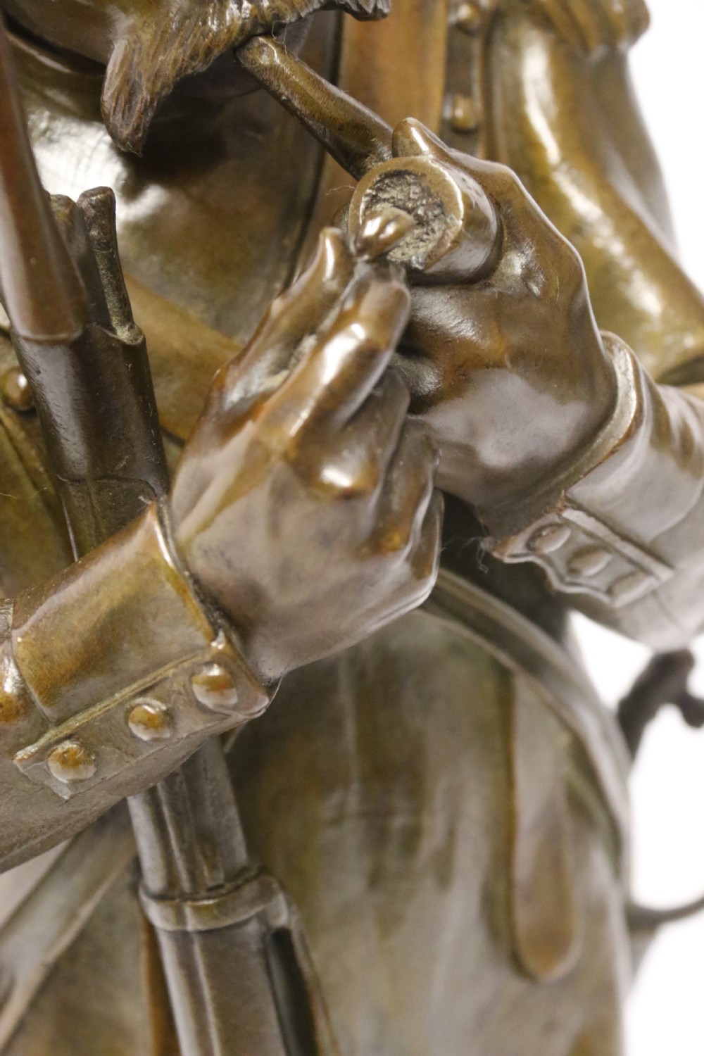 A fine French Bronze Study of a Napoleonic Soldier by Antoine Bofill. View XXIII