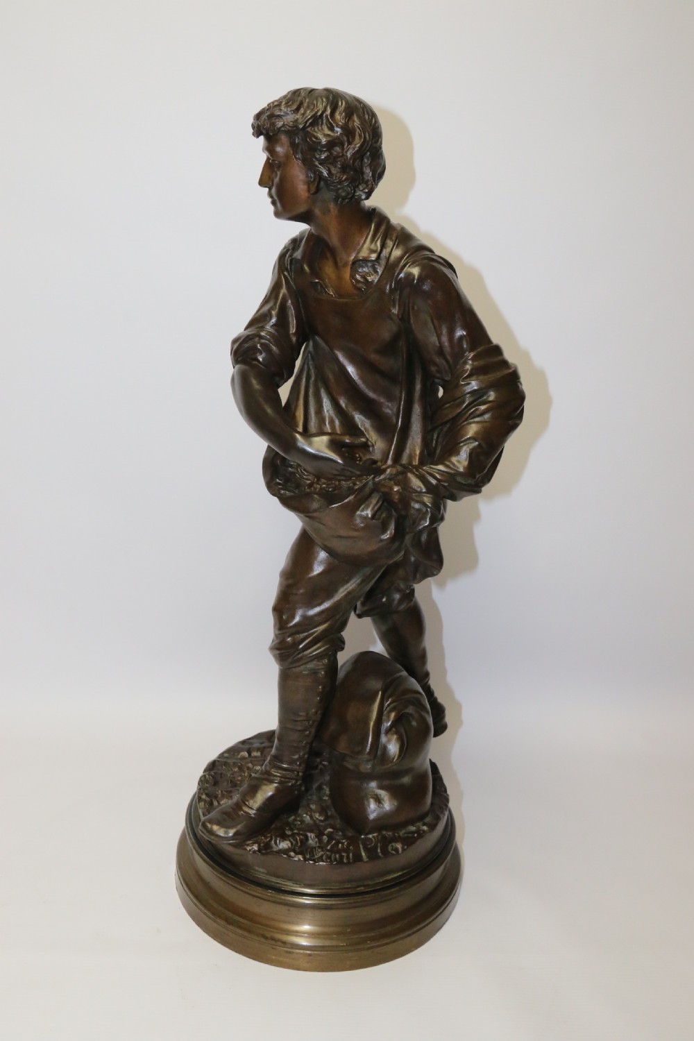 A large 19th c bronze sculpture by Henri Ple  View III