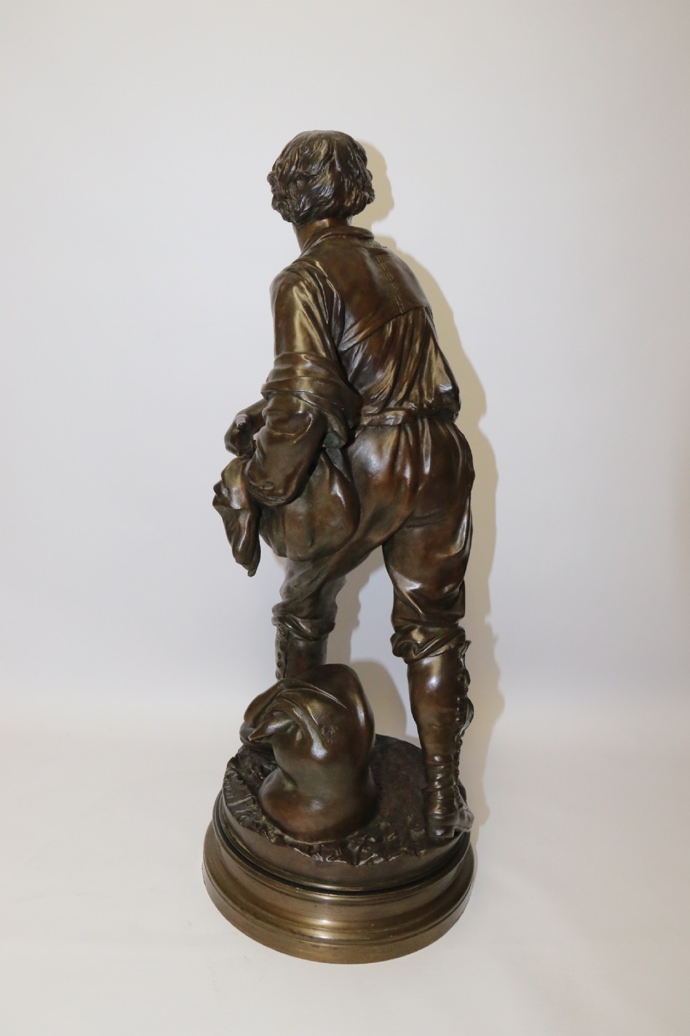 A large 19th c bronze sculpture by Henri Ple  View IV