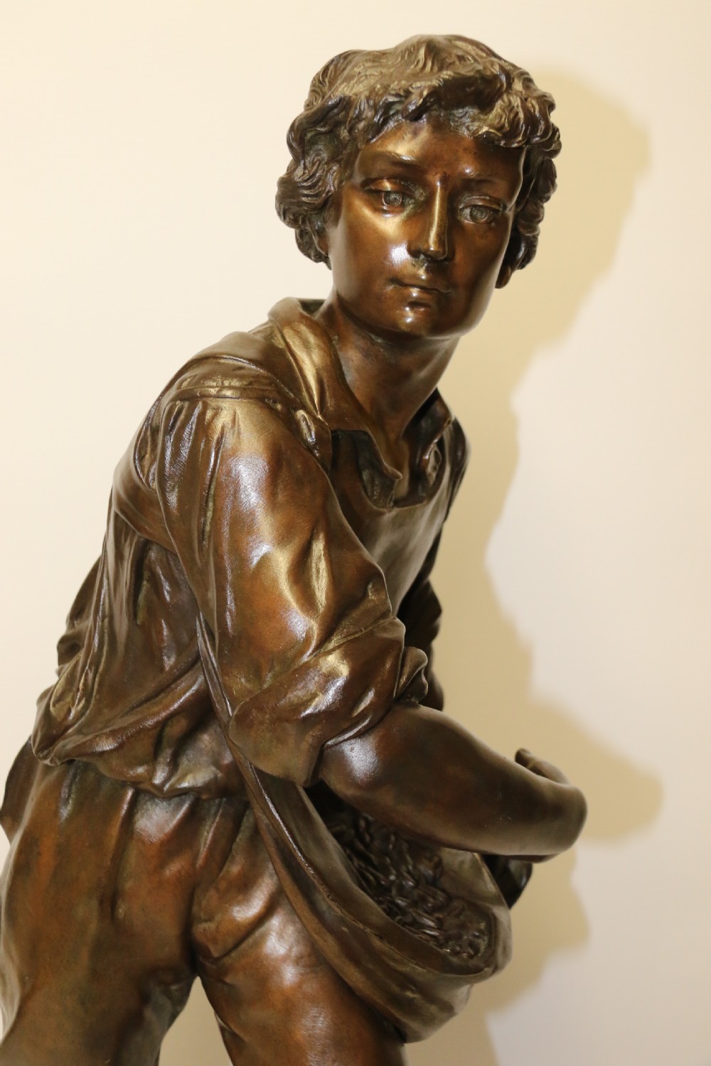 A large 19th c bronze sculpture by Henri Ple  View VII