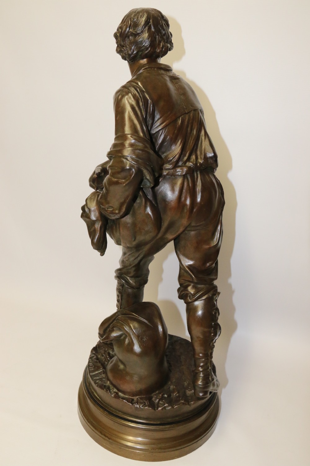 A large 19th c bronze sculpture by Henri Ple  View XIV