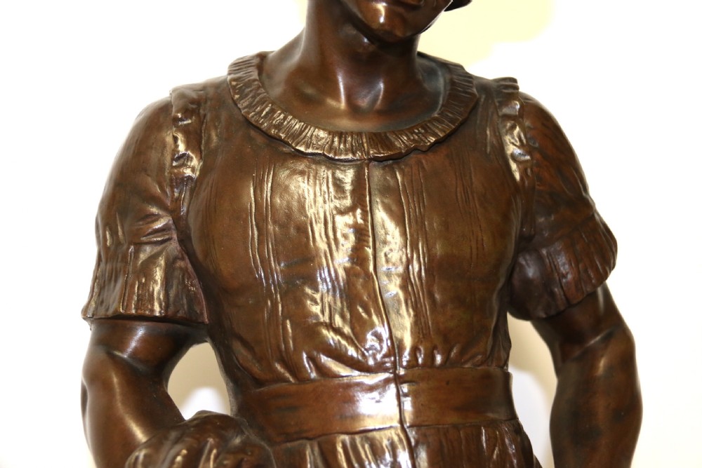19th century bronze of Robin Hood by Louis Joseph Le Boeuf   View VII