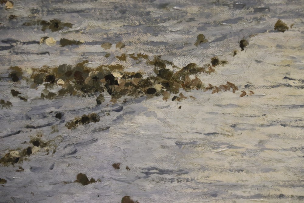 Oil on Canvas Lake District View of the River Derwent by W R Jennings, 1969 View IV