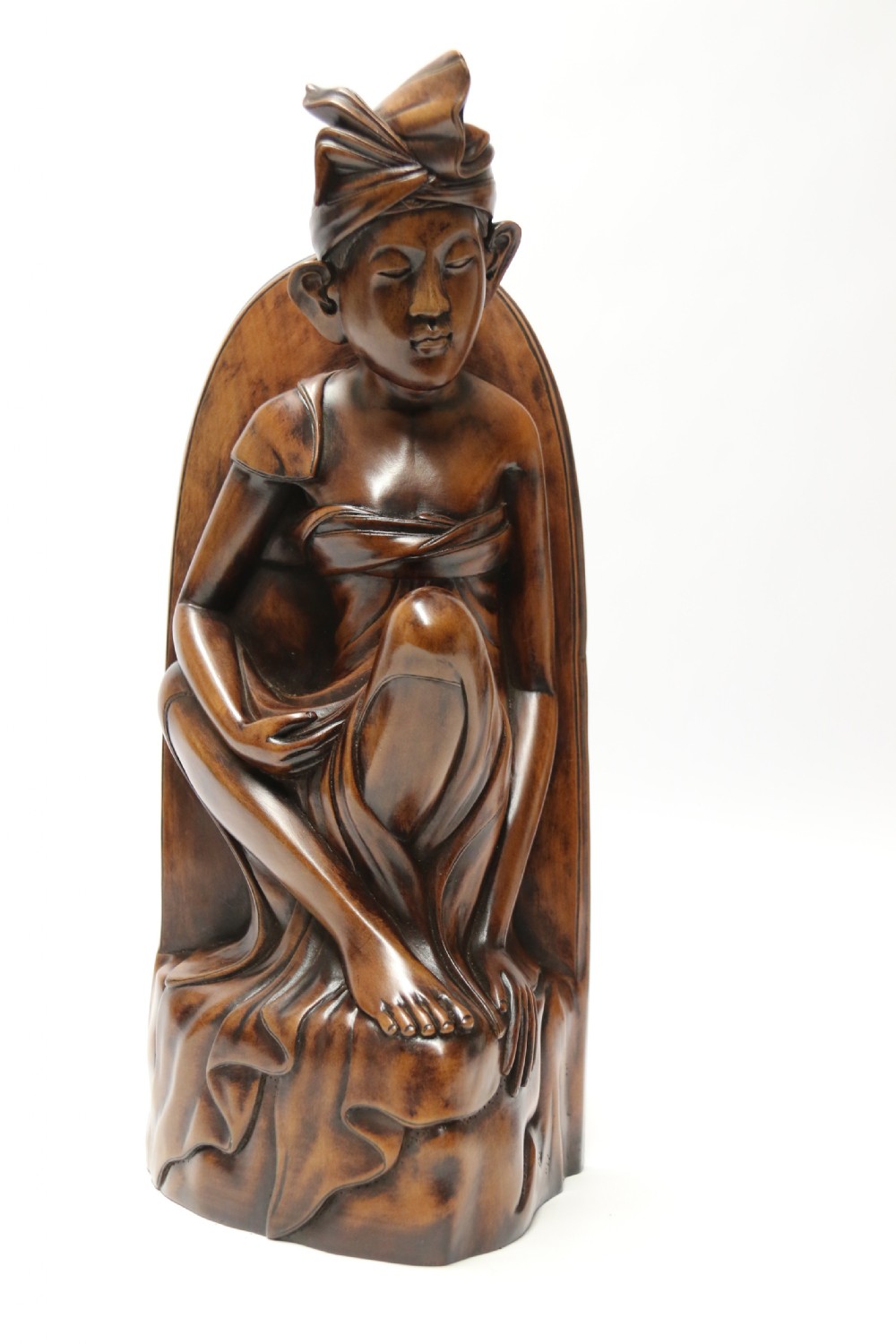 A Fine Pair of Bookends Carved in Hardwood from the Mas Village on the  Island of Bali View VI