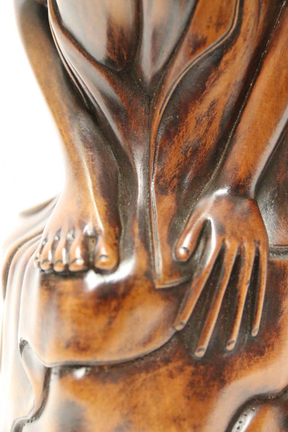 A Fine Pair of Bookends Carved in Hardwood from the Mas Village on the  Island of Bali View VIII