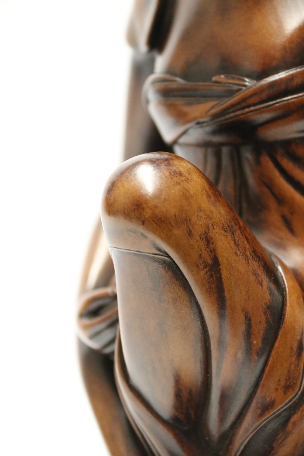 A Fine Pair of Bookends Carved in Hardwood from the Mas Village on the  Island of Bali View IX