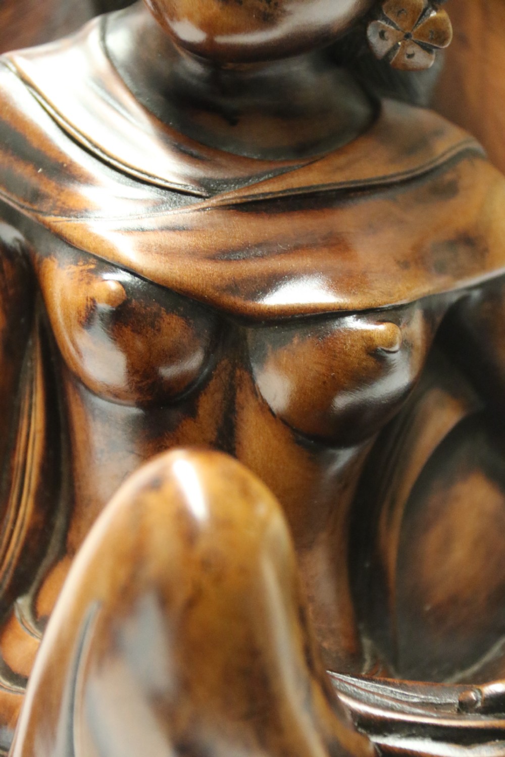 A Fine Pair of Bookends Carved in Hardwood from the Mas Village on the  Island of Bali View XVI