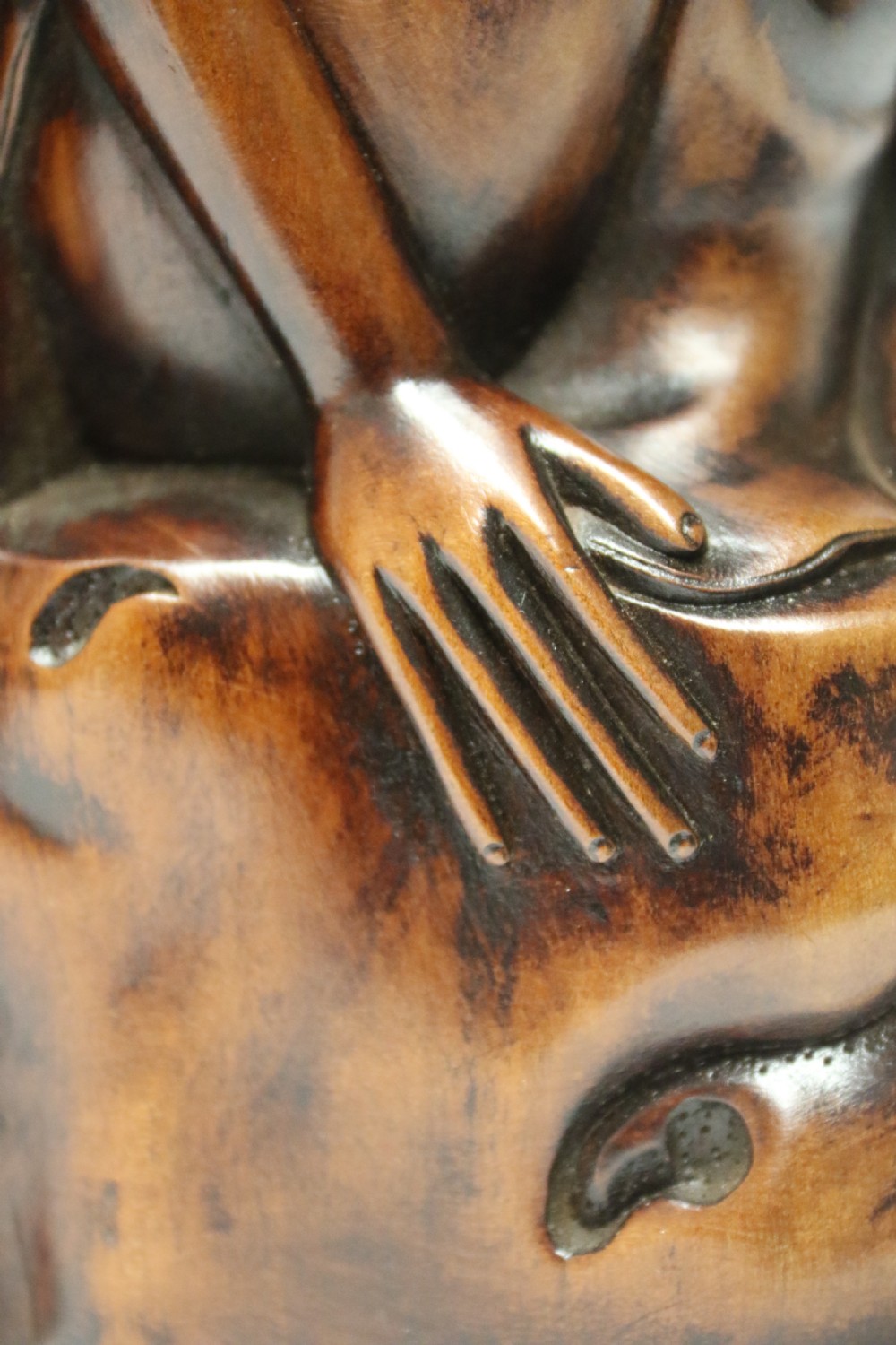 A Fine Pair of Bookends Carved in Hardwood from the Mas Village on the  Island of Bali View XIX