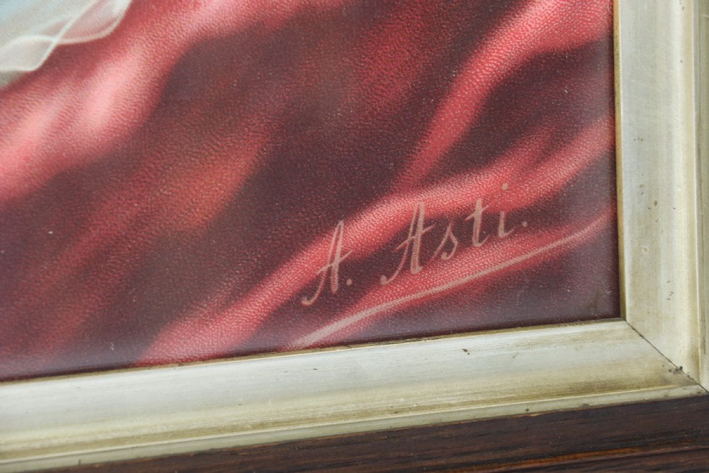 A superb pair of Victorian Angelo Asti Prints of a glamorous young woman. View V