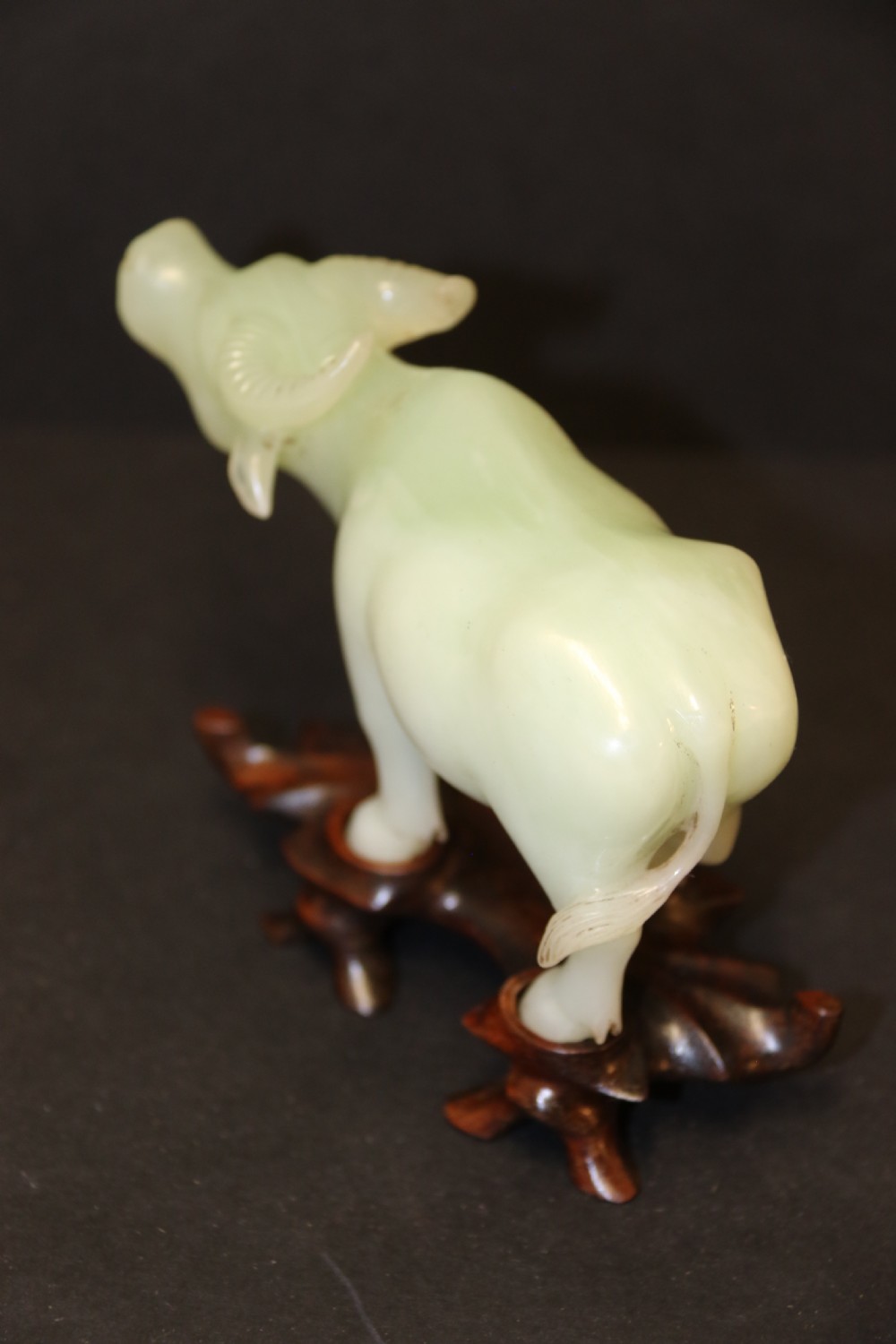 A Chinese hard stone carved water buffalo View II