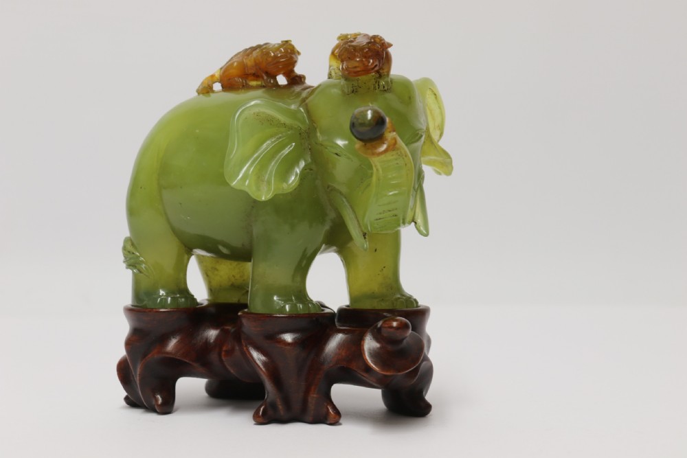 A fine Chinese carved hardstone study of a Elephant

A fine Chinese carved hardstone study of a Elephant

A fine Chinese carved hardstone study of a Elephant View III