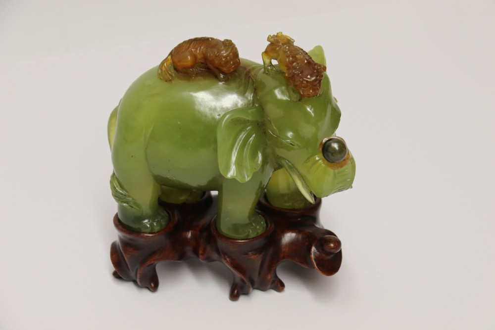 A fine Chinese carved hardstone study of a Elephant

A fine Chinese carved hardstone study of a Elephant

A fine Chinese carved hardstone study of a Elephant View XXI