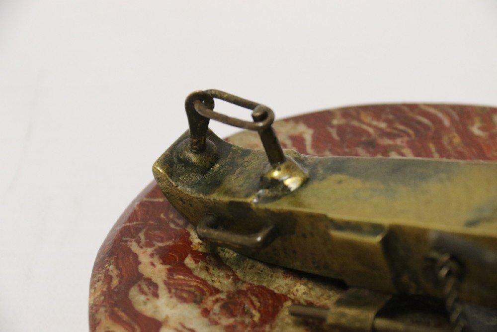 A superb mid-19th century French bronze model canon. View VIII
