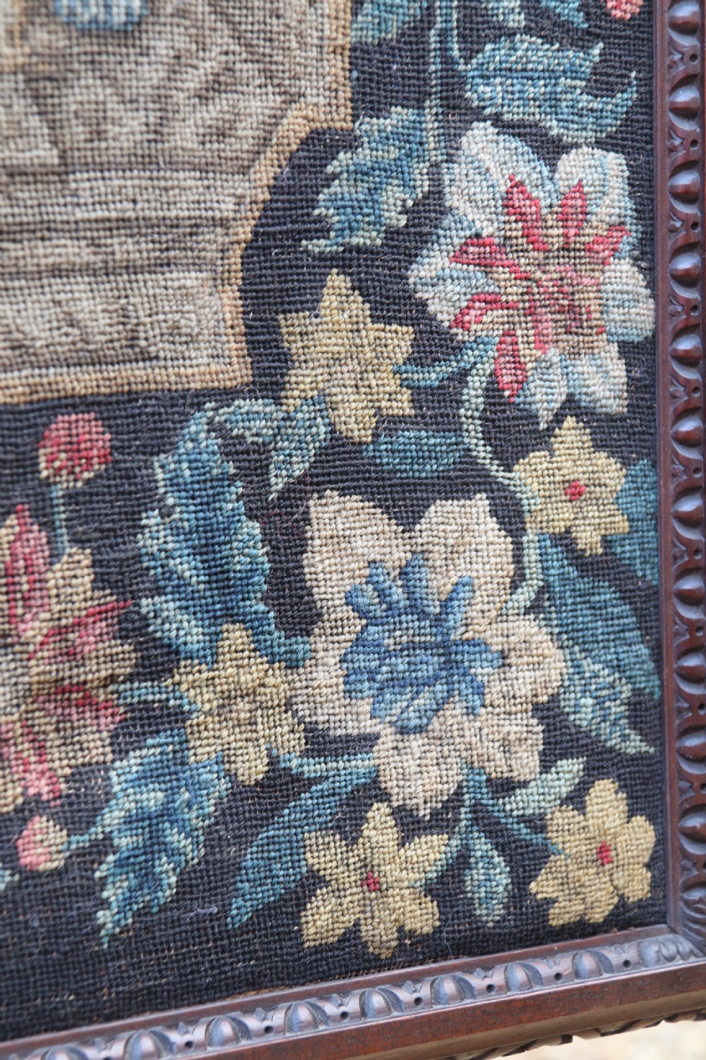 A rare 18th century Chippendale period Pole Screen, Circa 1760 View VIII
