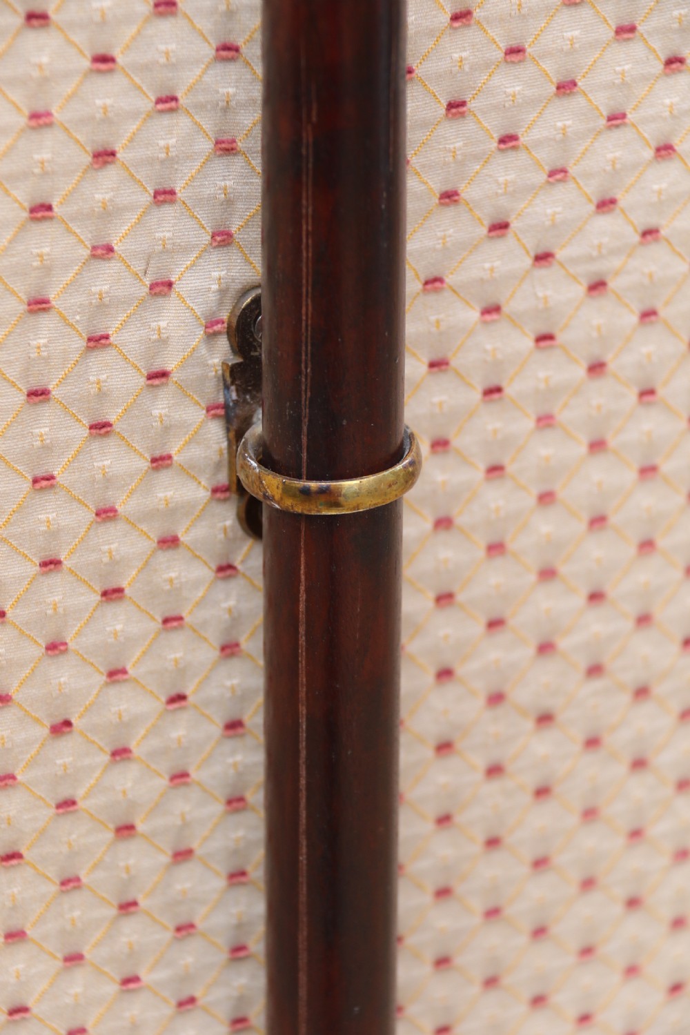 A rare 18th century Chippendale period Pole Screen, Circa 1760 View XIII