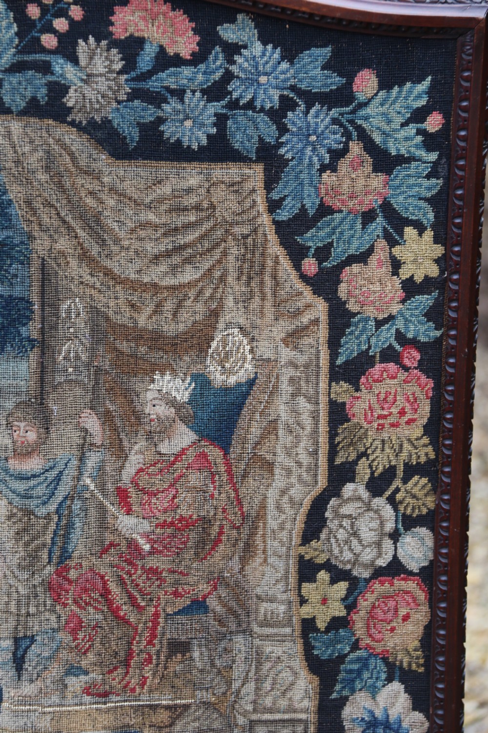 A rare 18th century Chippendale period Pole Screen, Circa 1760 View XXI