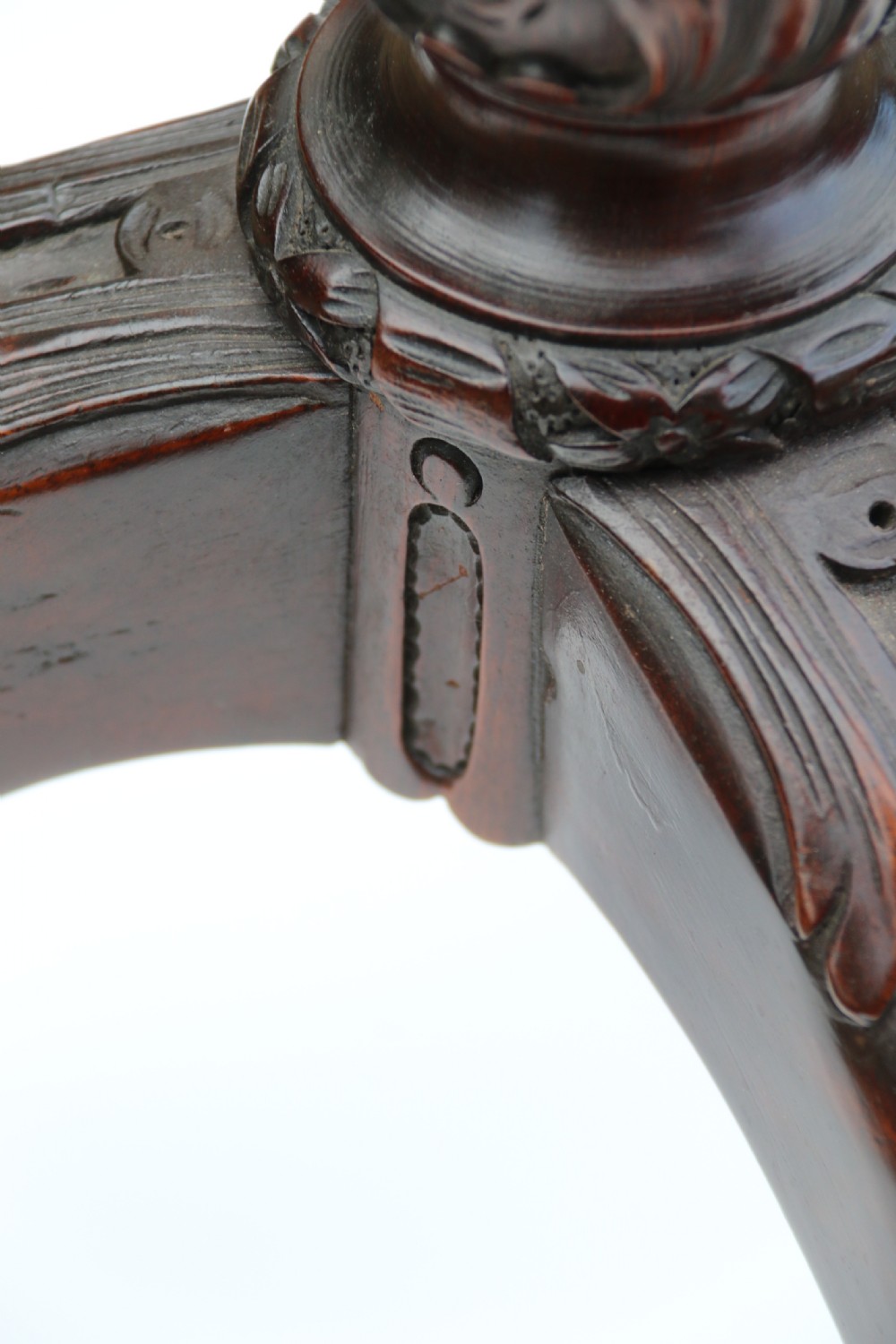 A rare 18th century Chippendale period Pole Screen, Circa 1760 View XXIII