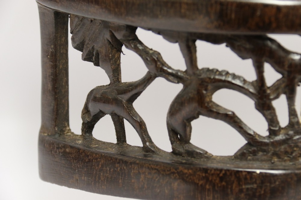 An interesting carved African hardwood hanging panel View III