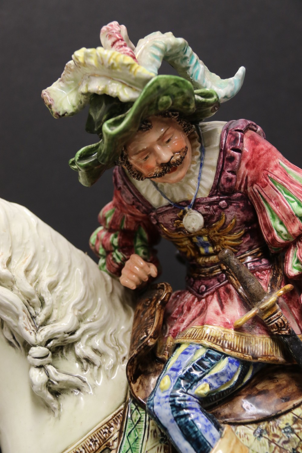A most impressive large 19th Century Continental Pottery Figure Group View II