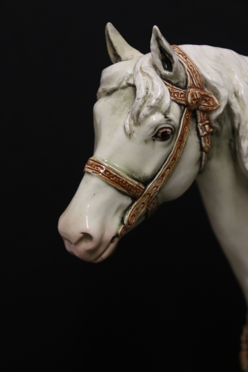 A most impressive large 19th Century Continental Pottery Figure Group View IV