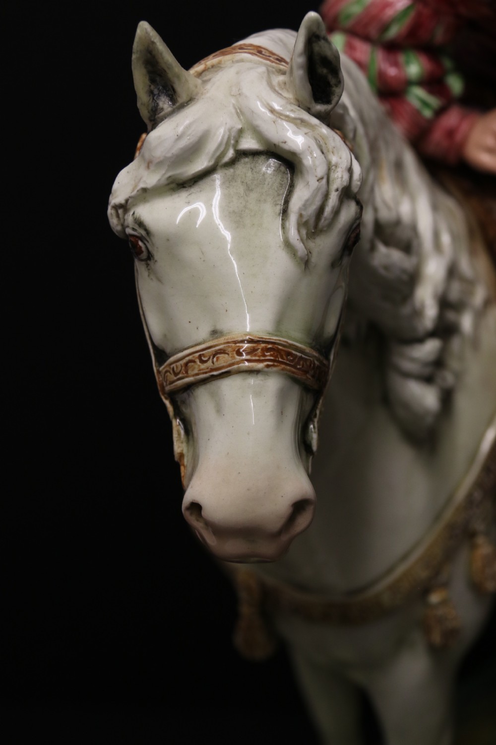 A most impressive large 19th Century Continental Pottery Figure Group View XVI
