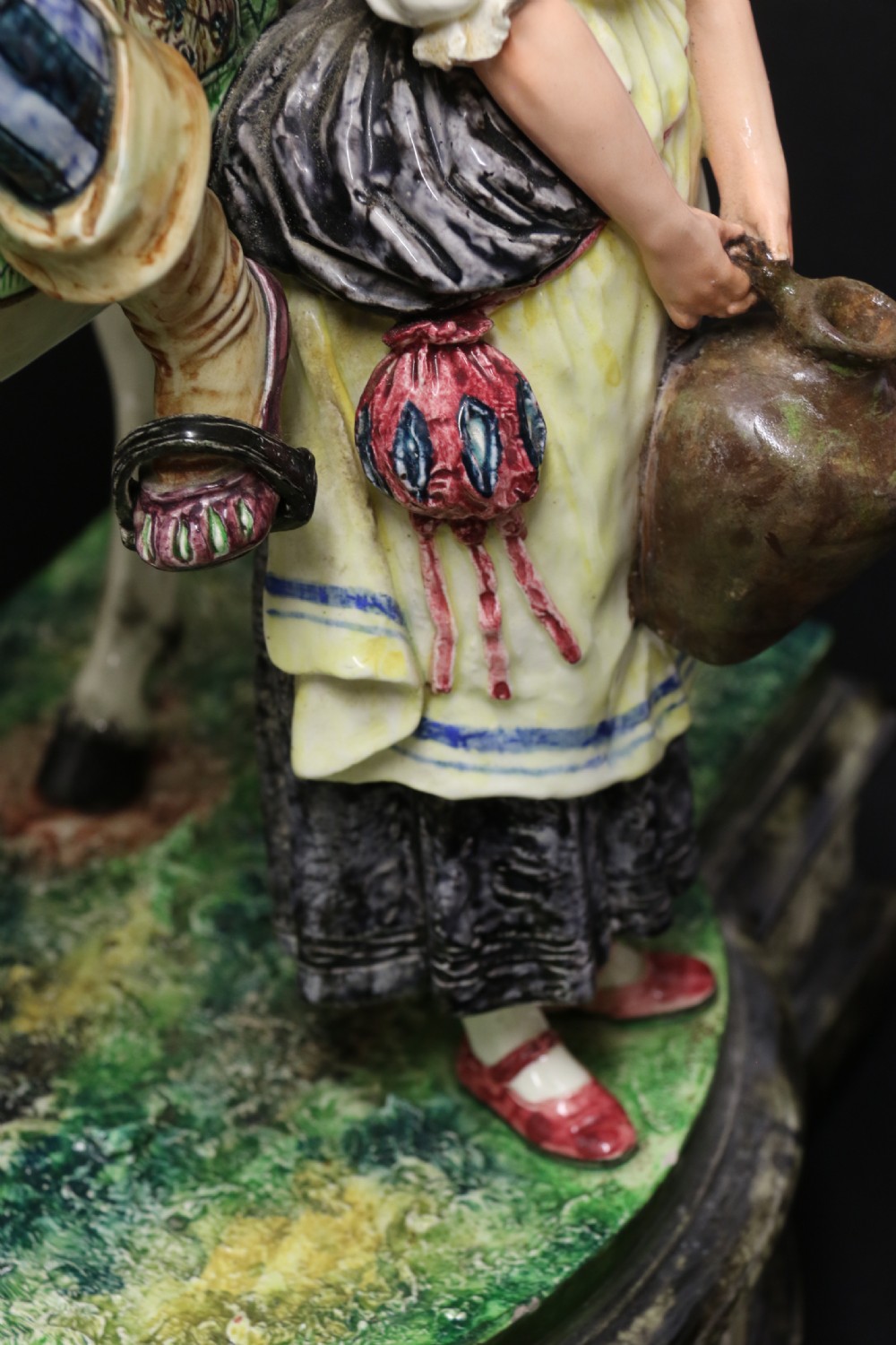 A most impressive large 19th Century Continental Pottery Figure Group View XVIII