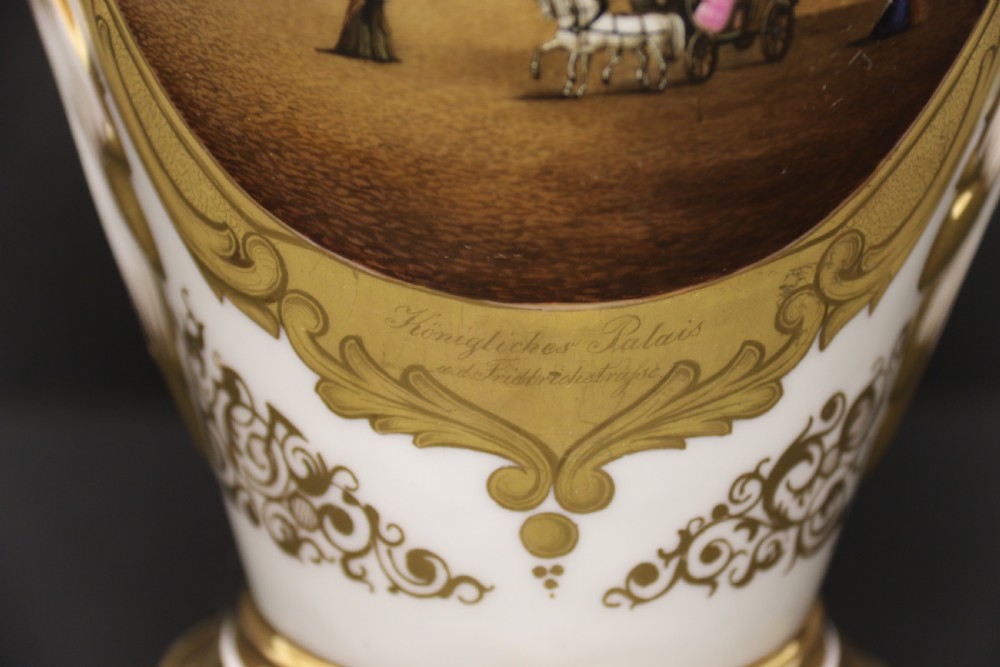 A magnificent 19th century porcelain vase by Thun of Austria, C1850 View XI