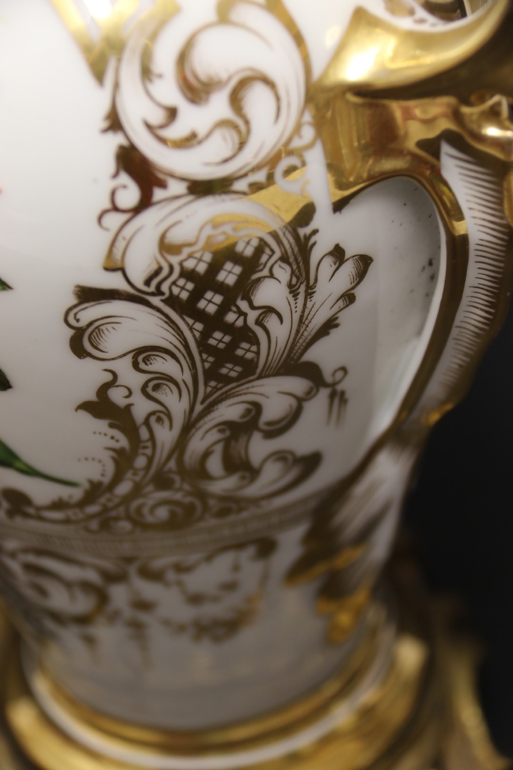 A magnificent 19th century porcelain vase by Thun of Austria, C1850 View XV