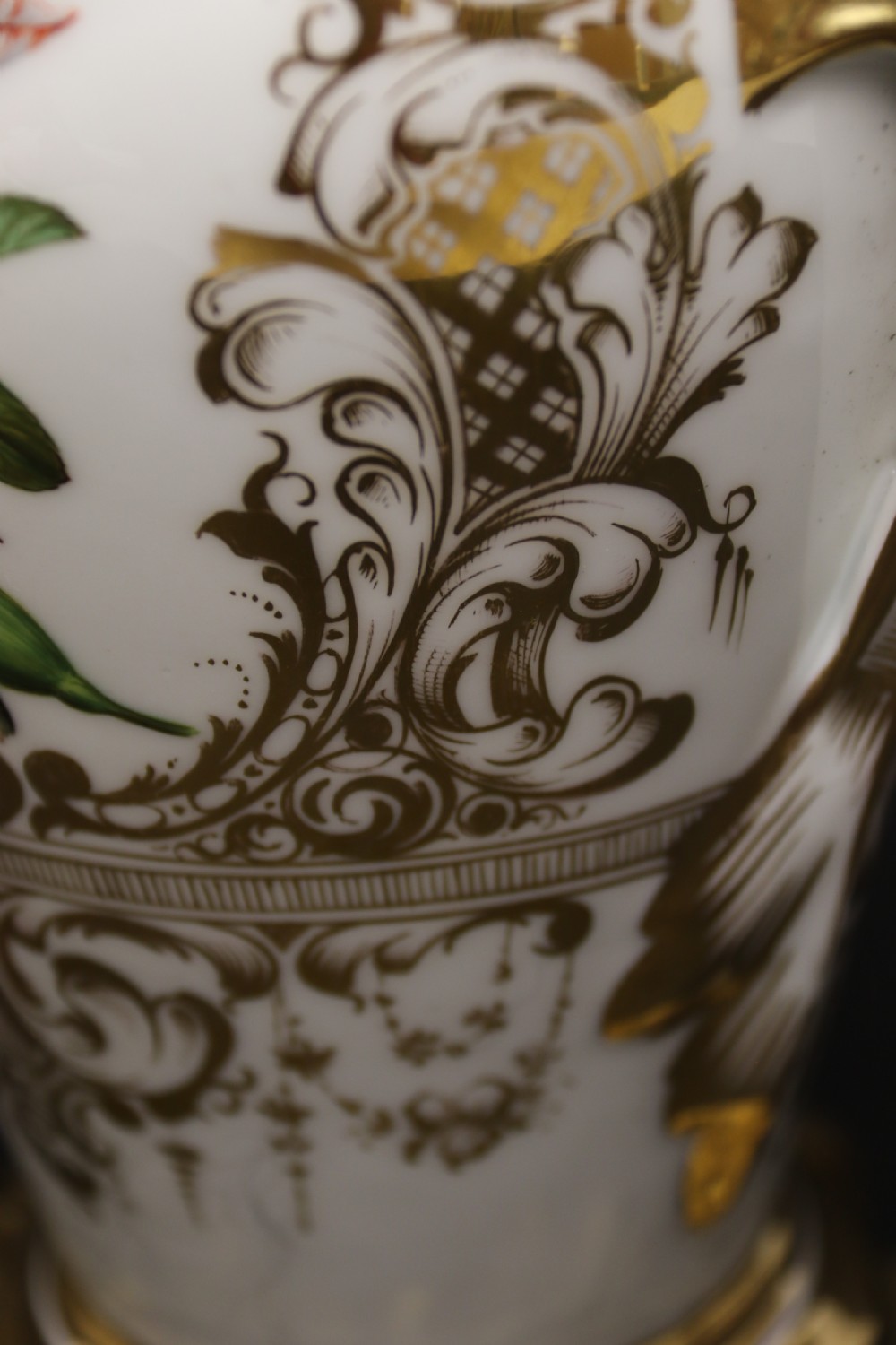A magnificent 19th century porcelain vase by Thun of Austria, C1850 View XVI